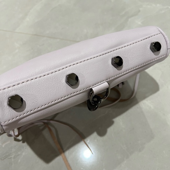Rebecca minkoff mini MAC bag in lilac color - Picture 4 of 5